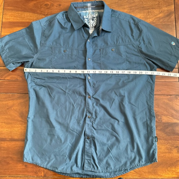 Kuhl men’s Stealth button down short sleeve shirt - Picture 2 of 6